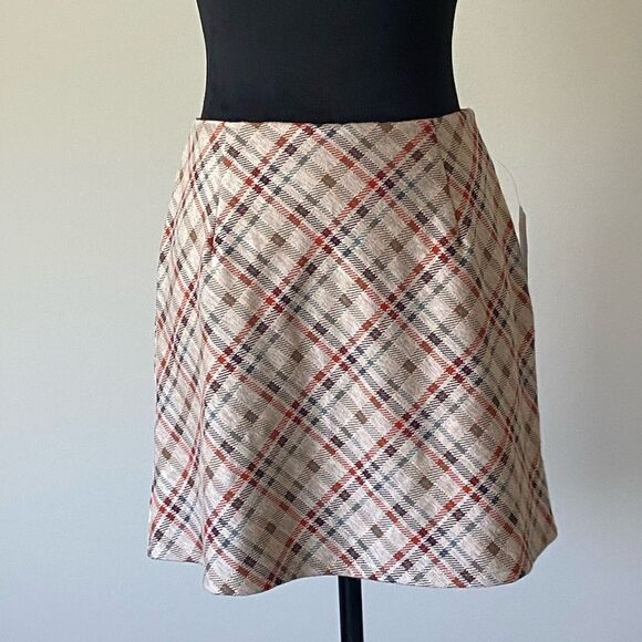 NWT Originality Plaid Skirt - Picture 1 of 6